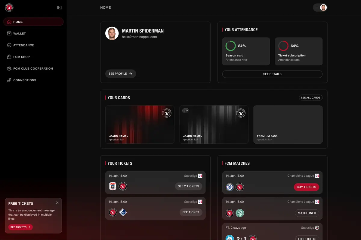 Fan web cabinet