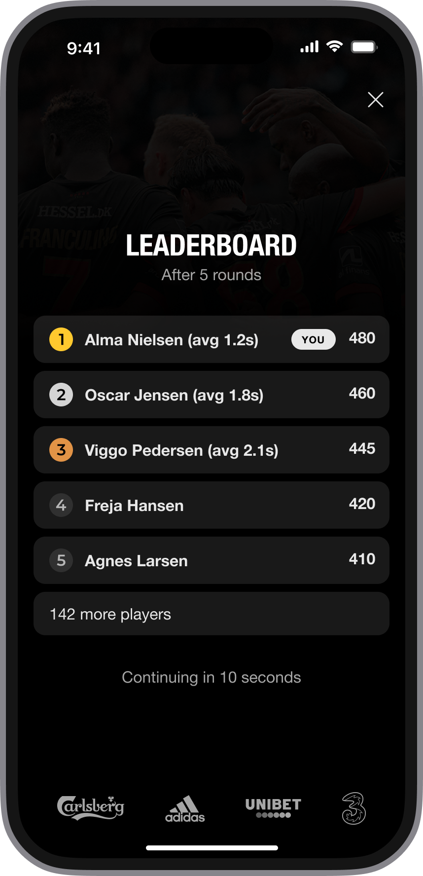 Leaderboard 01