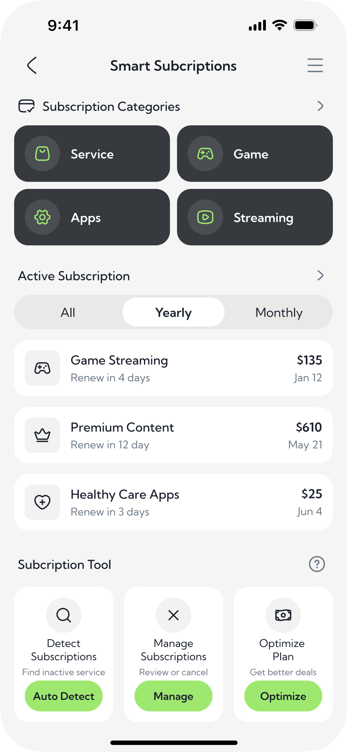 Subscriptions — what renews, and what to cancel or switch